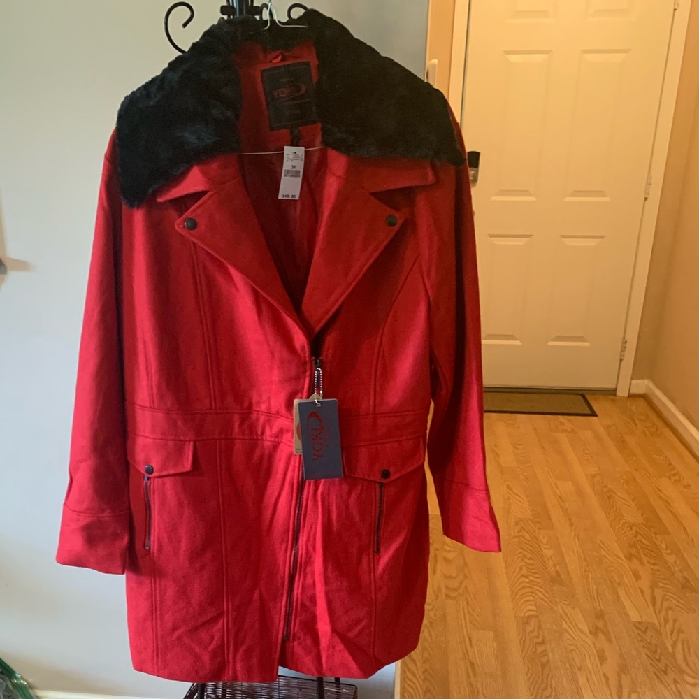 NWT Red Coat